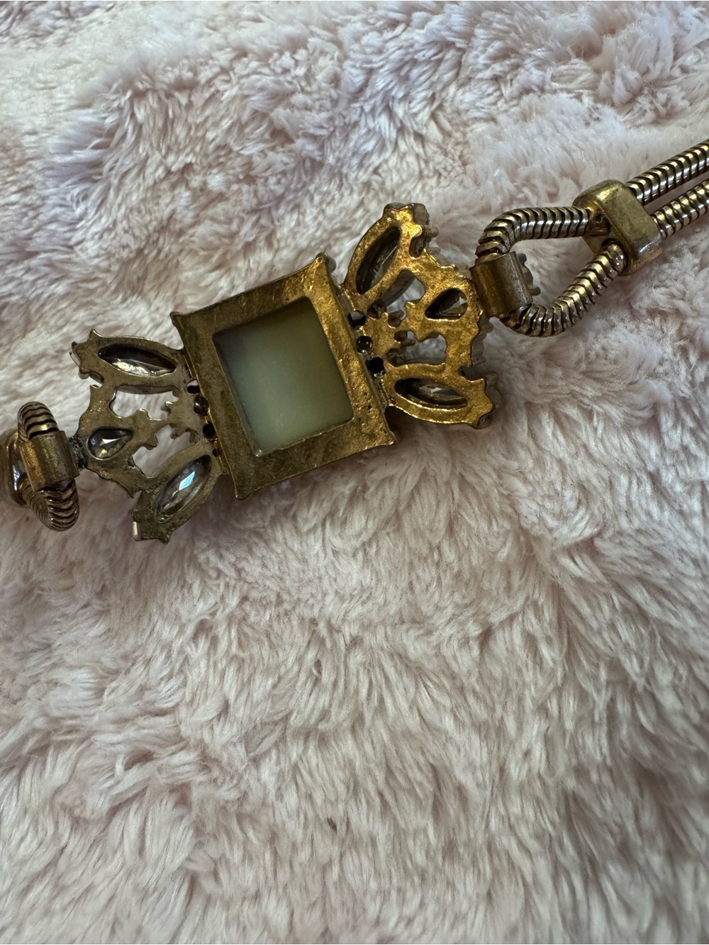Vintage Statement Crystal Cluster Bracelet - Picture 4 of 4